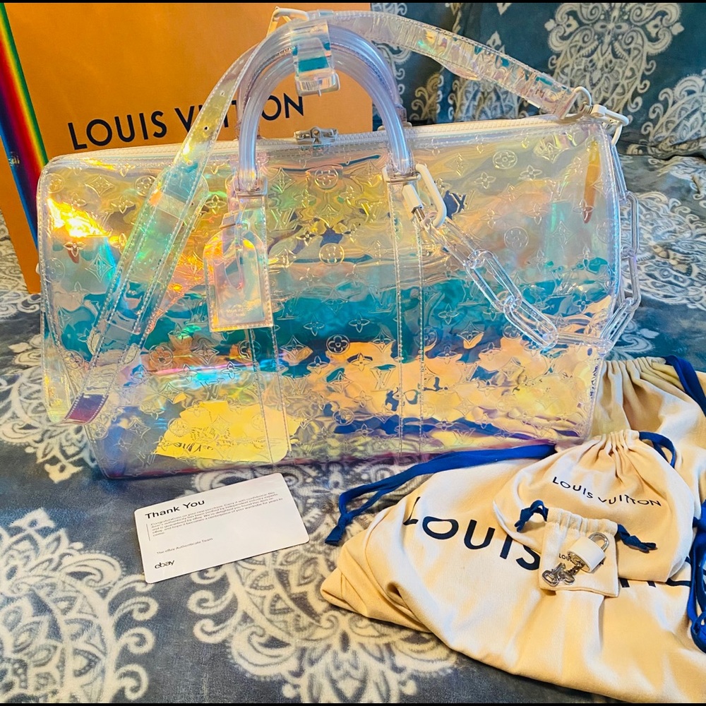 💎LV Virgil Abloh Keepall 50 Prism on ⭐️Sale, then will return to $25k